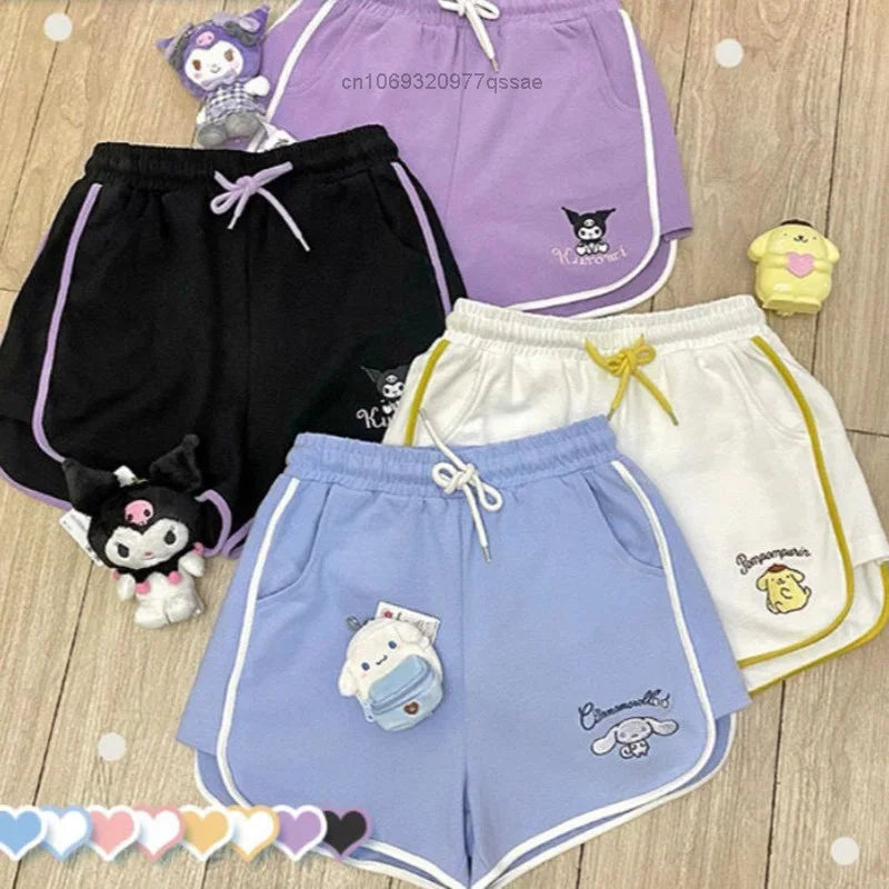 Kawaii Athletic Shorts - Bear Hugs