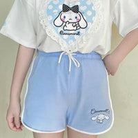 Kawaii Athletic Shorts - Bear Hugs