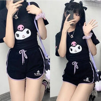 Kawaii Athletic Shorts - Bear Hugs