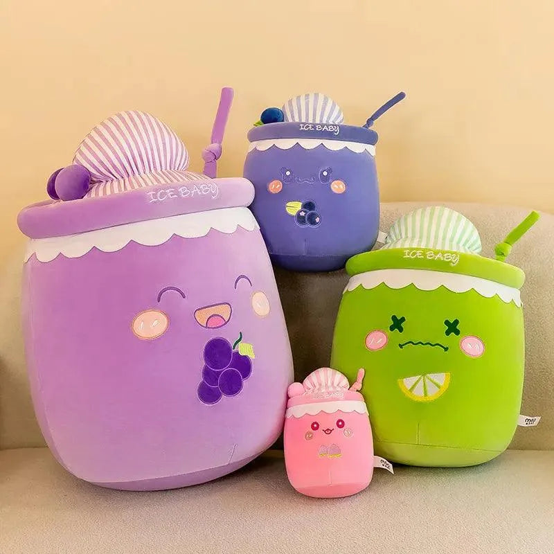 Kawaii Boba Cute Milk Tea Plushie - Bear Hugs