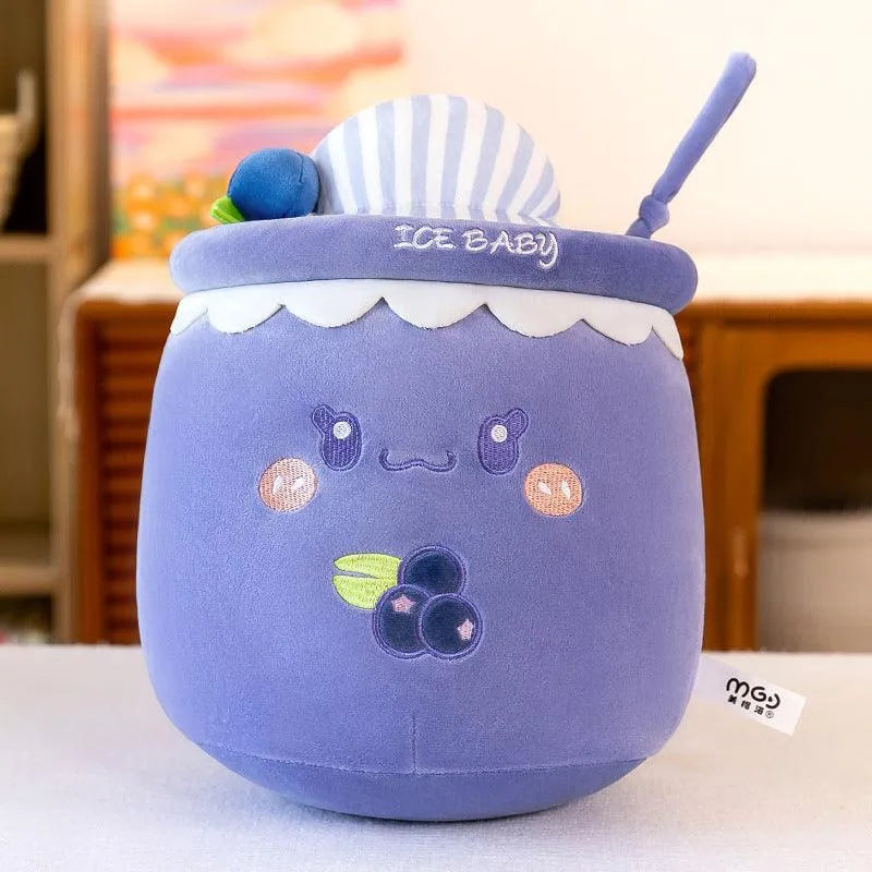 Kawaii Boba Cute Milk Tea Plushie - Bear Hugs