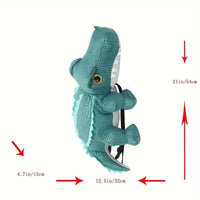 Kawaii Crocodile Shaped Novelty Backpack - Bear Hugs