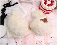 Fuzzy Teddy Bear Lingerie Set - Bear Hugs