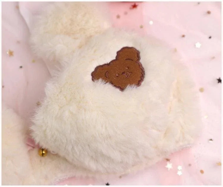 Fuzzy Teddy Bear Lingerie Set - Bear Hugs