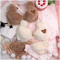 Fuzzy Teddy Bear Lingerie Set - Bear Hugs