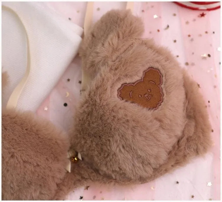 Fuzzy Teddy Bear Lingerie Set - Bear Hugs