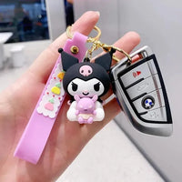 Kawaii Kuromi 3D Keychain - Bear Hugs