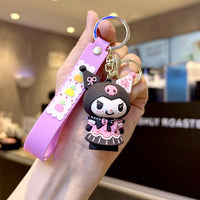 Kawaii Kuromi 3D Keychain - Bear Hugs