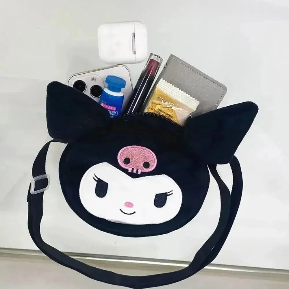 Kuromi Set Squishmallow / Beanie / Crossbody on sale Bag / Pouch / Bag Clip Hawaii