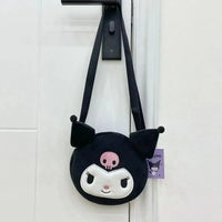 Kawaii Kuromi Plush Cross Body Bag - Bear Hugs