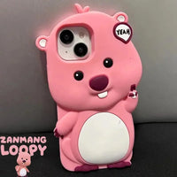 Kawaii Loopy Phone Case (For iPhones) - Bear Hugs