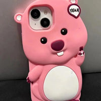 Kawaii Loopy Phone Case (For iPhones) - Bear Hugs