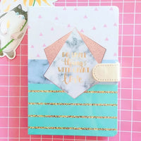 Kawaii Motivational A6 Diaries with Magnetic Clasp - Bear Hugs