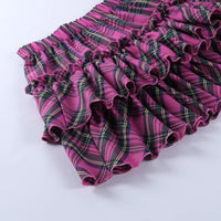 Kawaii Princess Plaid Skirt - Pink College Cutie - Bear Hugs