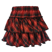 Kawaii Princess Plaid Skirt - Pink College Cutie - Bear Hugs