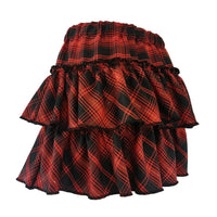 Kawaii Princess Plaid Skirt - Pink College Cutie - Bear Hugs