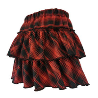Kawaii Princess Plaid Skirt - Pink College Cutie - Bear Hugs