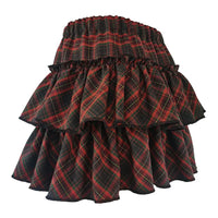Kawaii Princess Plaid Skirt - Pink College Cutie - Bear Hugs