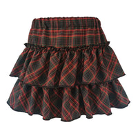 Kawaii Princess Plaid Skirt - Pink College Cutie - Bear Hugs