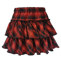 Kawaii Princess Plaid Skirt - Pink College Cutie - Bear Hugs
