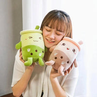 Kawaii Sipper Soft Boba Tea Plushie - Bear Hugs