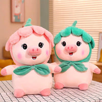 Kawaii Veggie Flower Pig - Bear Hugs