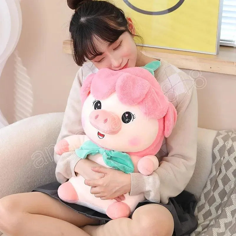 Kawaii Veggie Flower Pig - Bear Hugs