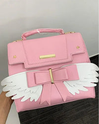 Kawaii Wings Crossbody Hand Bag - Bear Hugs