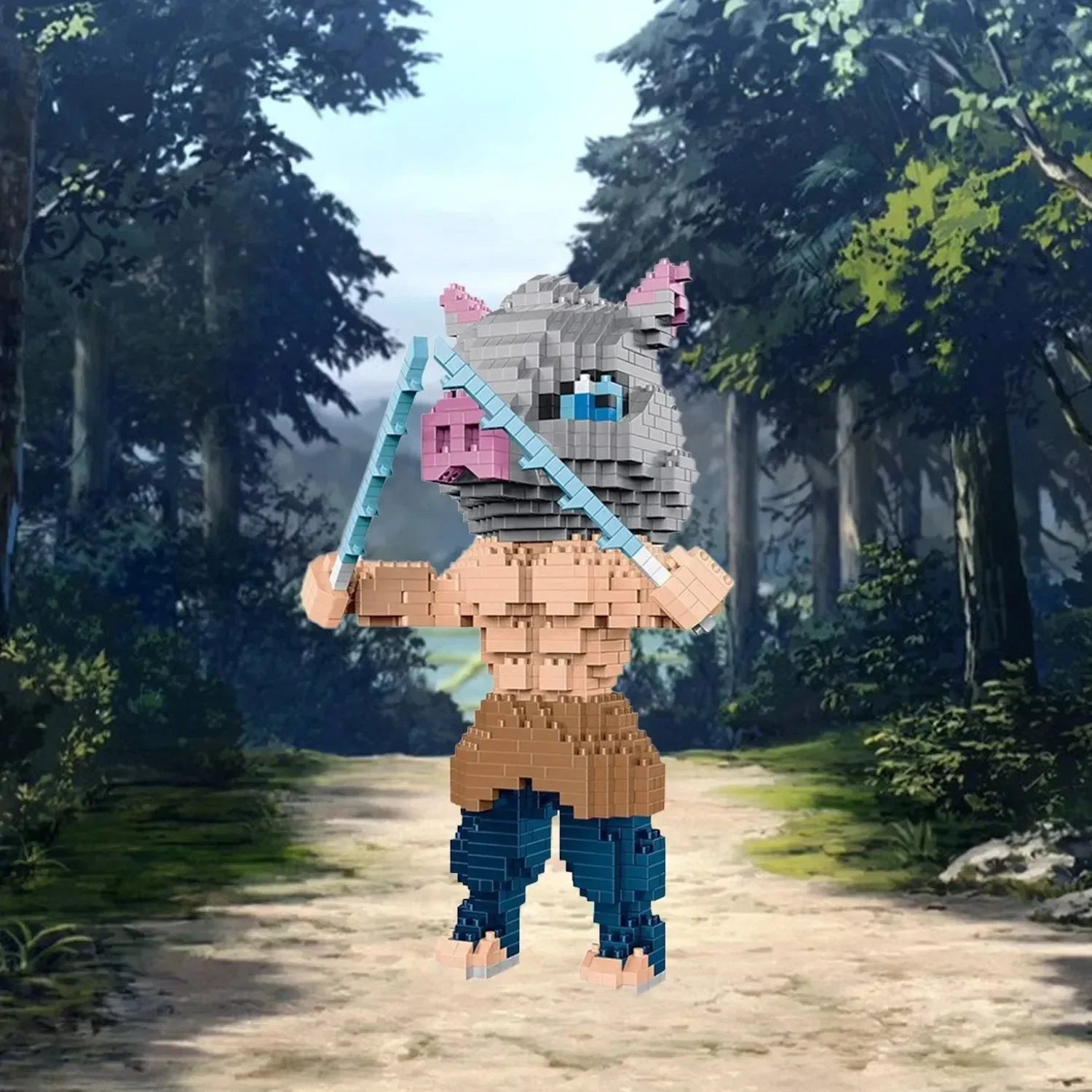 Inosuke Build Demon Slayer Inosuke Nano Building Blocks