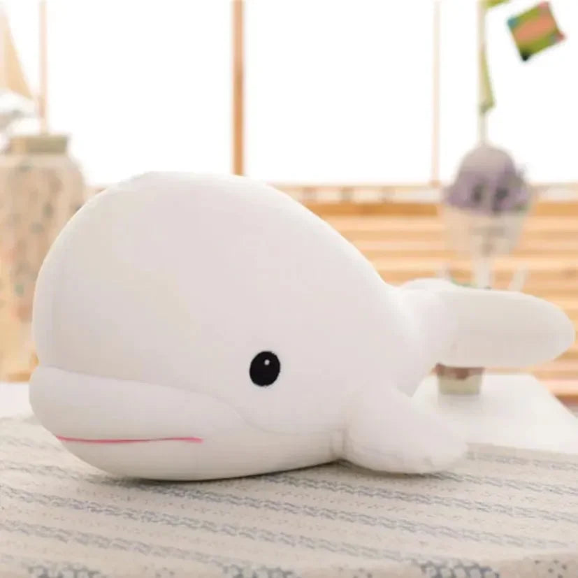 Peluche bébé béluga 