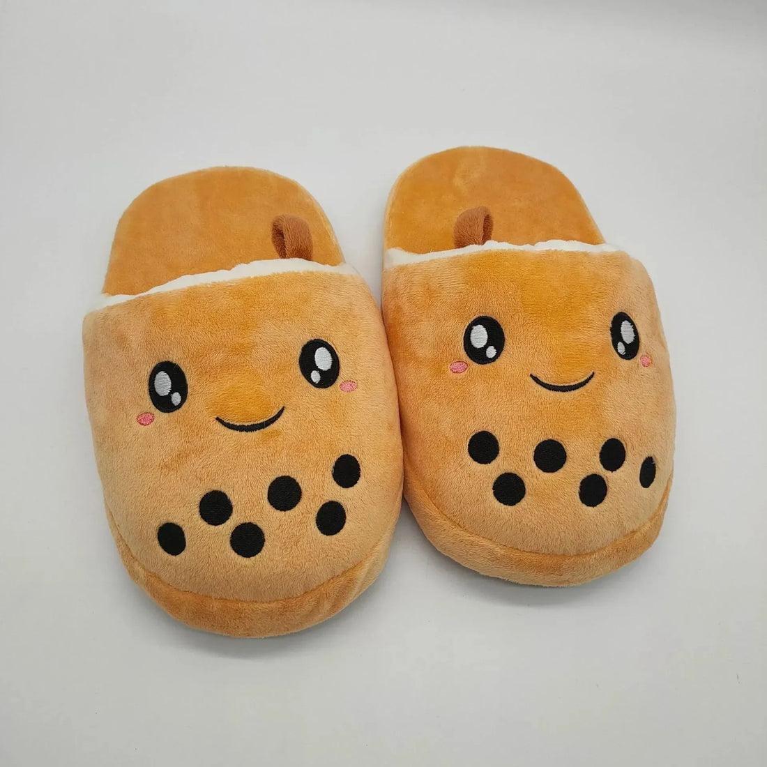 Bubble Tea Plush Slippers - Bear Hugs