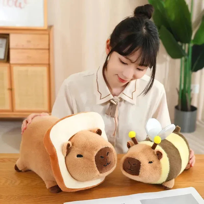Cosplay Laying Capybara Animal Plush - Bear Hugs