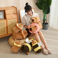 Cosplay Laying Capybara Animal Plush - Bear Hugs