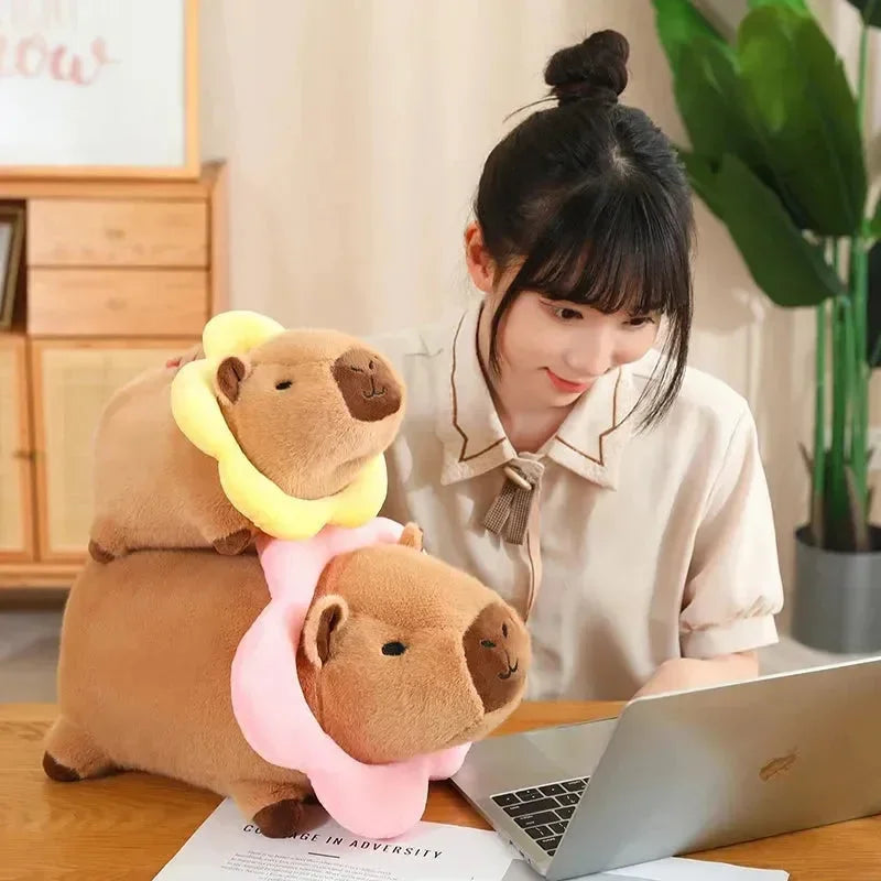 Cosplay Laying Capybara Animal Plush - Bear Hugs
