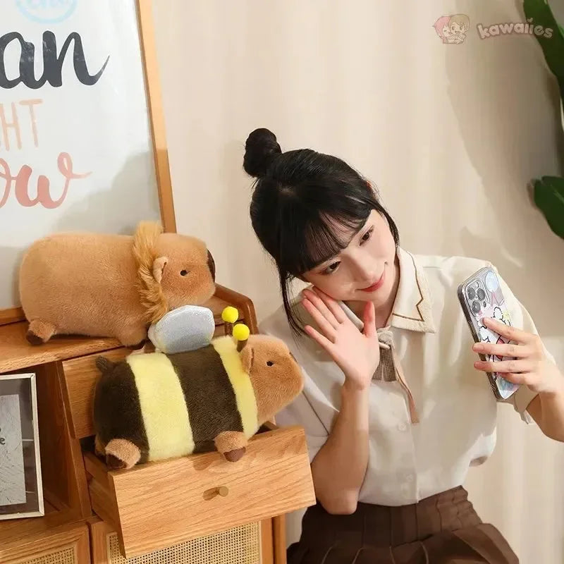 Cosplay Laying Capybara Animal Plush - Bear Hugs