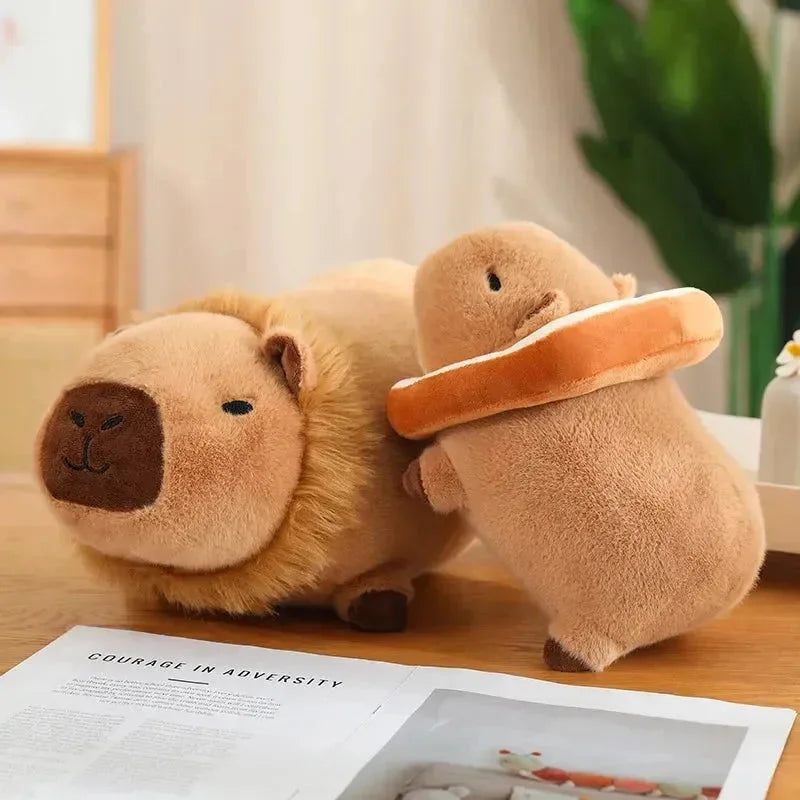 Cosplay Laying Capybara Animal Plush - Bear Hugs