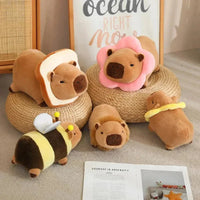 Cosplay Laying Capybara Animal Plush - Bear Hugs