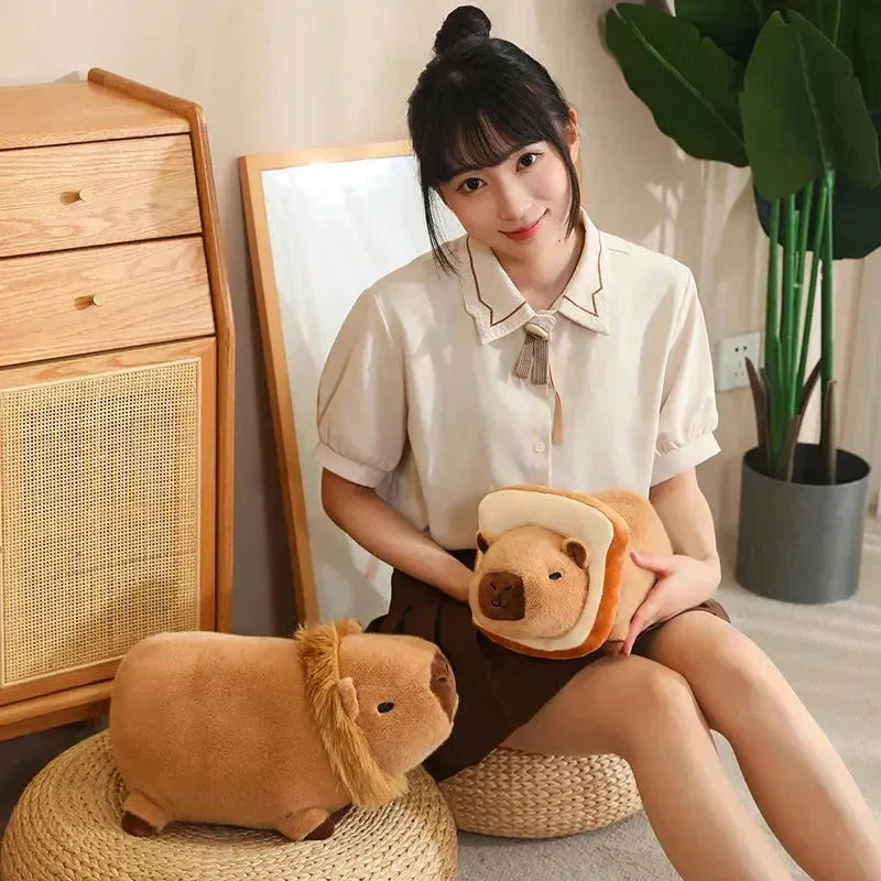 Cosplay Laying Capybara Animal Plush - Bear Hugs