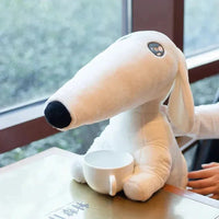 Cute Long Nose Borzoi Dog Plush - Bear Hugs