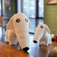 Cute Long Nose Borzoi Dog Plush - Bear Hugs