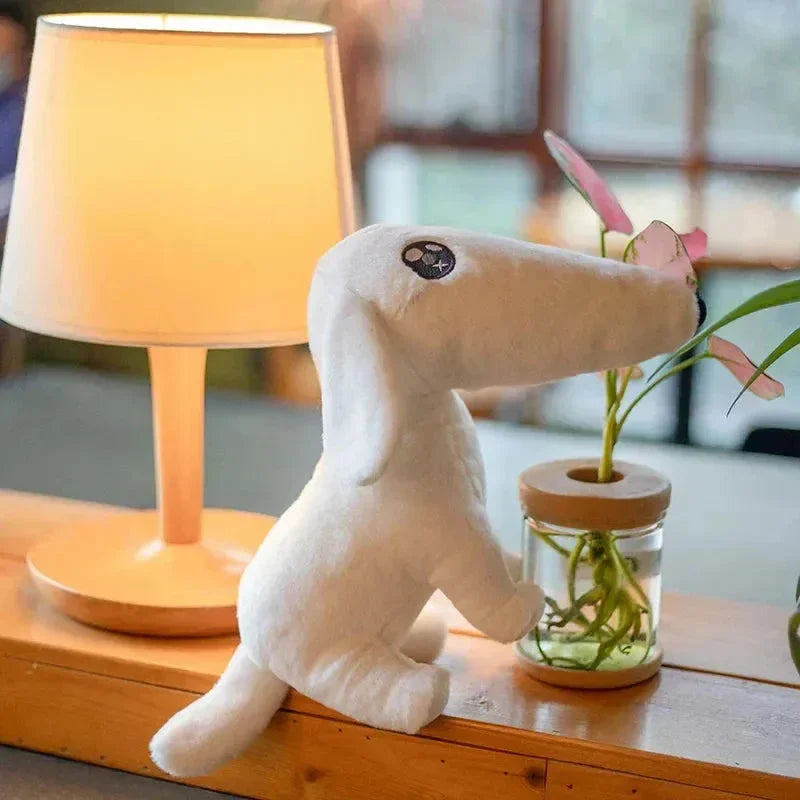 Cute Long Nose Borzoi Dog Plush - Bear Hugs