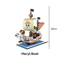 Cute Nano One Piece Pirate Ships Building Sets - Bear Hugs