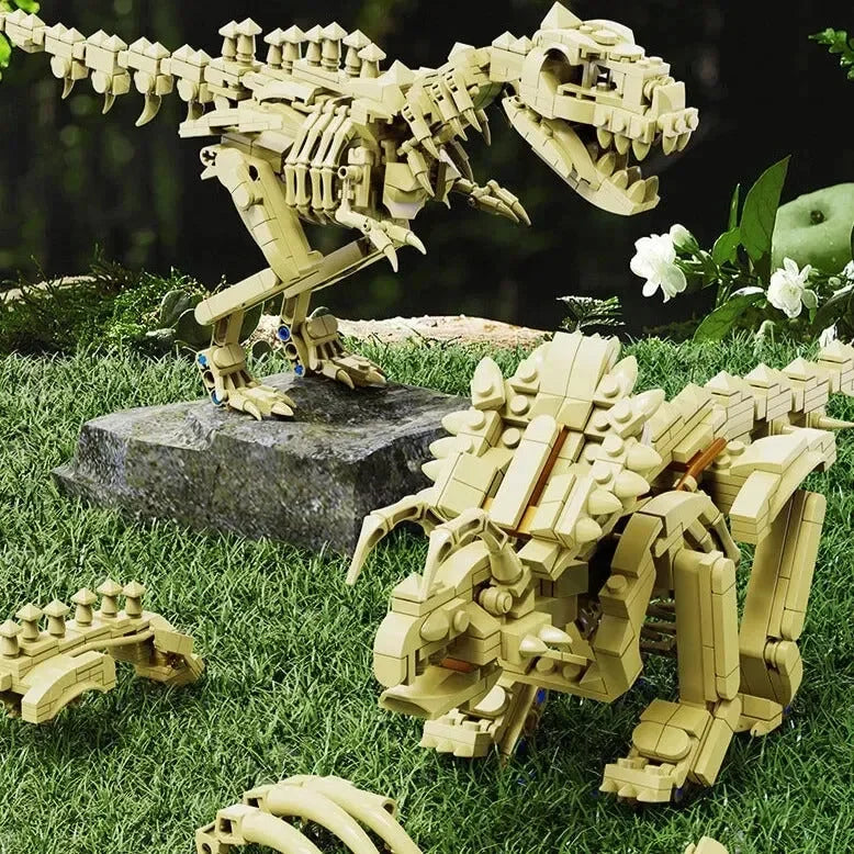Dinosaur Fossil Skeleton Building Blocks