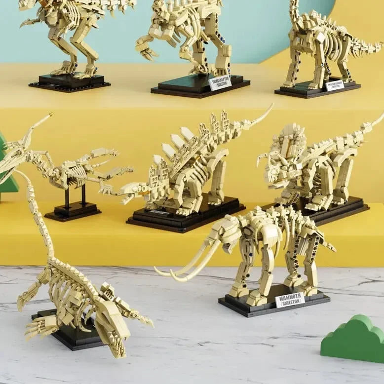 Dinosaur Fossil Skeleton Building Blocks