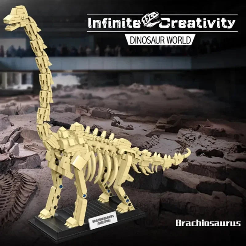Dinosaur Fossil Skeleton Building Blocks