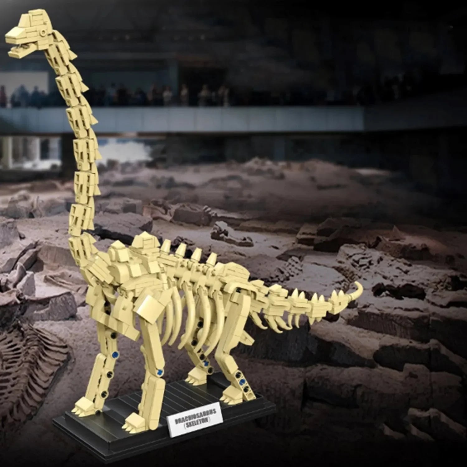 Dinosaur Fossil Skeleton Building Blocks