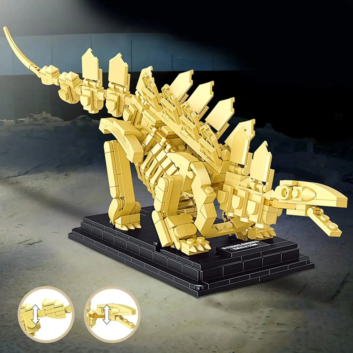 Dinosaur Fossil Skeleton Building Blocks