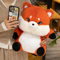 Fluffy Chubby Fox Plushie - Bear Hugs