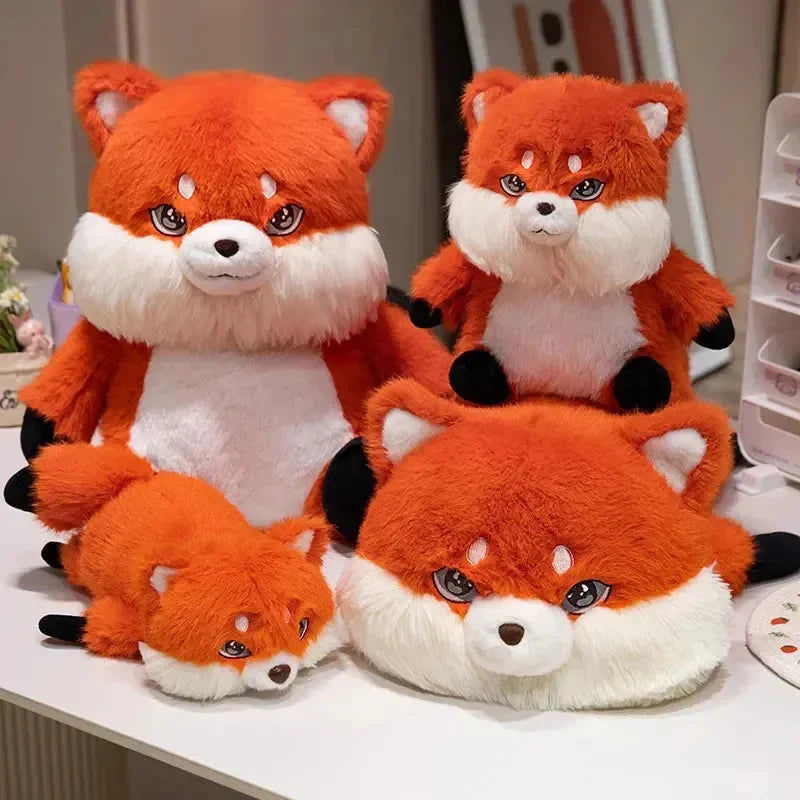Fluffy Chubby Fox Plushie - Bear Hugs