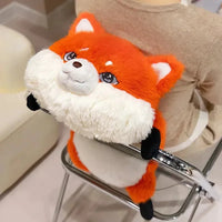 Fluffy Chubby Fox Plushie - Bear Hugs